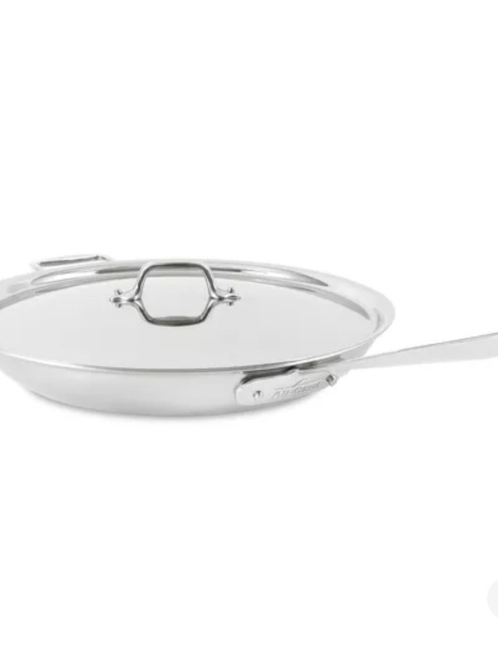 All-Clad D5 Stainless Steel 14" Fry Pan w/ Lid
